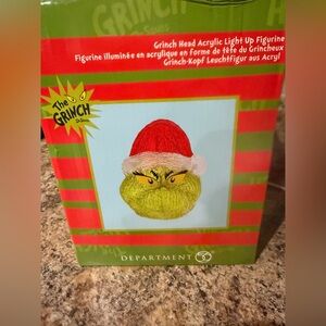 NIB Dept 56 Grinch Acrylic Light up Figurine
